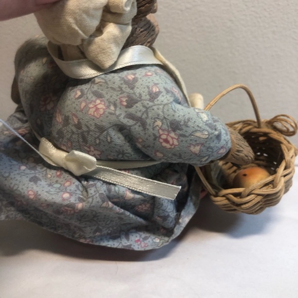 Vintage Russ Grandma Bear beanbag & resin arms legs - Picture 4 of 9